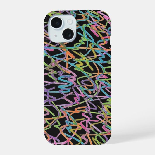 Neon Graffiti coque iphone (Verso)