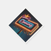 Neon Grand Opening Billboard Servet (Hoek)