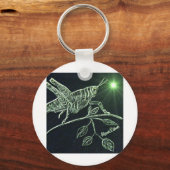 Neon Grasshopper Sleutelhanger (Voorkant)