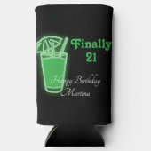 Neon Green 21st Birthday (Voorkant)