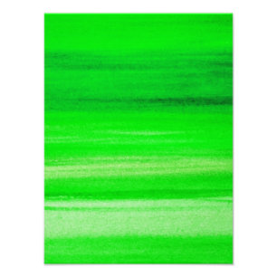Neon Green Backdrop Waterverf Abstracte achtergron Foto Afdruk