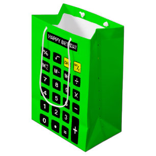Neon Green Birthday Calculator Medium Cadeauzakje