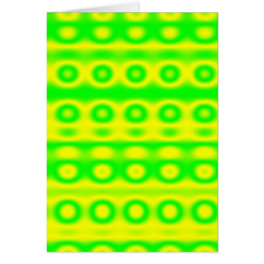 Neon Green Circle Abstrait (Devant)