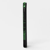 Neon Green Circuit Board | Aangepaste telefoonkwes Case-Mate iPhone Case (Achterkant/links)
