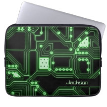 Neon Green Circuit Board | Gepersonaliseerd