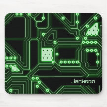 Neon Green Circuit Board | Gepersonaliseerd