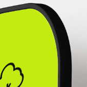 Neon Green Club Toernooi Evenement Pickleball Padd Pickleball Paddle (Links Detail)
