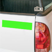 Neon Green Custom Bumpersticker (Op Truck)