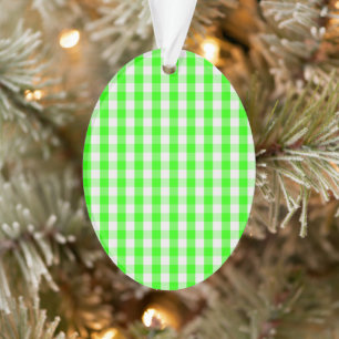 Neon Green En vichy Motif par Shirley Taylor