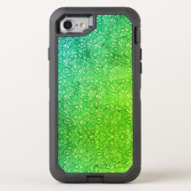 Neon Green Floral heldere kleurrijke vitaliteit