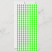 Neon Green Gingham Pattern van Shirley Taylor (Voorkant)