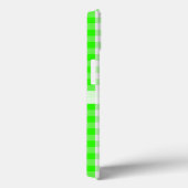 Neon Green Gingham Pattern van Shirley Taylor Case-Mate iPhone Case (Achterkant / Rechts)