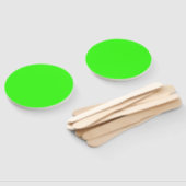 Neon Green Handheld Fan Set – Customizable Handwaaier (Niet-gemonteerd)