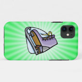 Neon Green Ice Schaats. Case-Mate iPhone Case (Achterkant (horizontaal))