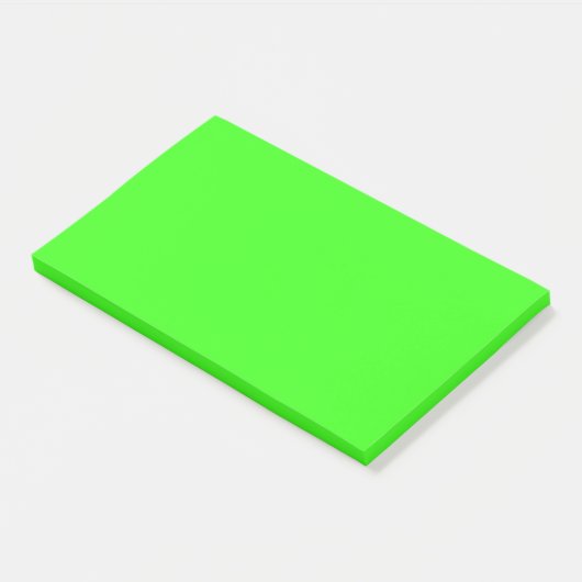 Neon Green JUMBO Post-it® Notes (Schuin)