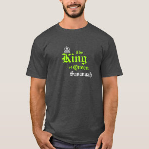 Neon Green King Mannen Basic T-Shirt