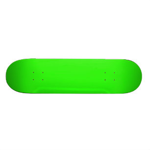 Neon Green Light Mode Colour Trend 2014 Skateboard