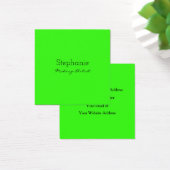 Neon Green Makeup Artist Salon (Bureau)