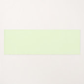 Neon Green minimalistische yogamat (Voorkant (horizontaal))