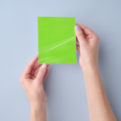 NEON GREEN SEAMLESS ABSTRACT WAVE ACHTERGRONDEN WA FLYER (Hand)