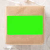 Neon Green Shipping Labels (Customizable) (Insitu)