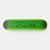Neon Green Skateboard (Horizontaal)
