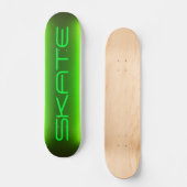 Neon Green Skateboard (Voorkant)