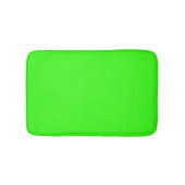 Neon Green Solid Color Badmat (Voorkant)