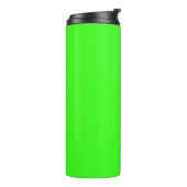 Neon Green Solid Color Thermosbeker (Gedraaid links)