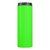 Neon Green Solid Color Thermosbeker (Achterkant)