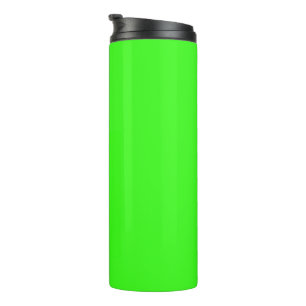 Neon Green Solid Color Thermosbeker