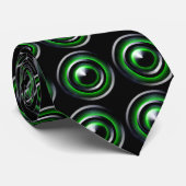 Neon Green Stropdas (Opgerold)