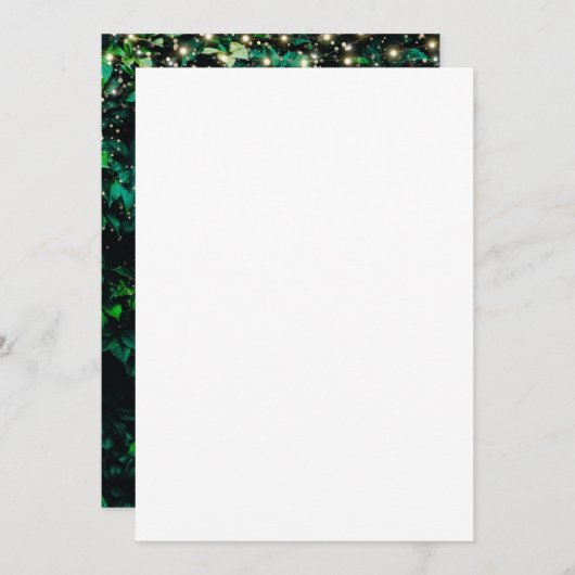 Neon Green Wall Invitation fêtée (Devant / Derrière)