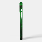 Neon Green Wood Moderne iPhone Abstrait / coque ip (Verso / Gauche)