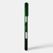 Neon Green Wood Moderne iPhone Abstrait / coque ip (Verso / Droite)