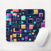 Neon Gridlock Muismat (Met muis)