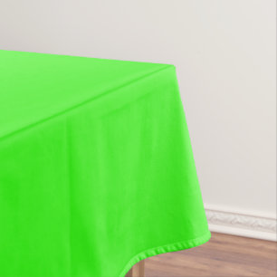 Neon Groen Effen Kleur Tafelkleed