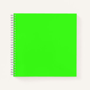 Neon Groen & Neon Roze Spiraal Notebook – Aanpasse Notitieboek
