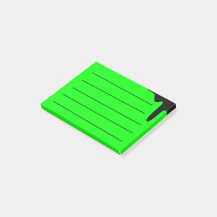 Neon groen post-it® notes