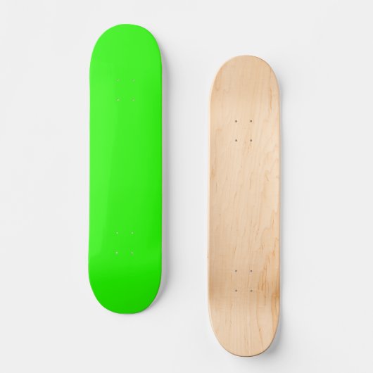 Neon Groen Skateboard (Voorkant)