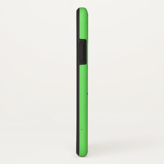 Neon Groene Paarse Splotches Case-Mate iPhone Case (Achterkant / rechts)