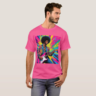 Neon Groove Collective – Psykedelisk Konst & Musik T-shirt