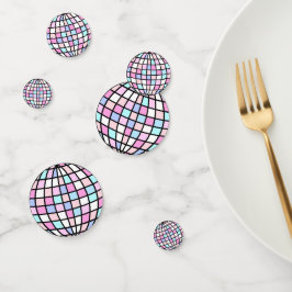 Neon Groovy Disco Ball Confetti