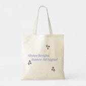 Neon Groovy Disco Ball Tote Bag (Achterkant)