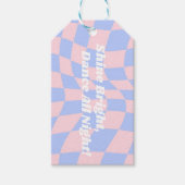 Neon Groovy Disco Cadeaulabel (Voorkant)