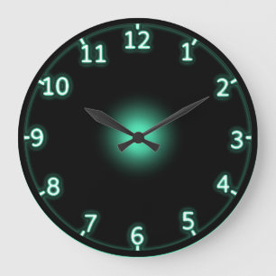 Neon Grote Klok