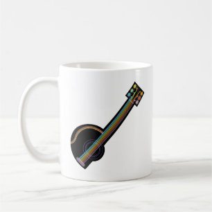 Neon Guitar Koffiemok