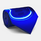 Neon Guitar Stropdas (Opgerold)