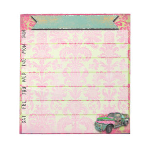 Neon Gypsy Weekly Planner-laptop Notitieblok