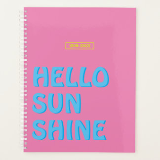 Neon Hallo Sunshine 2019-2020 Planner